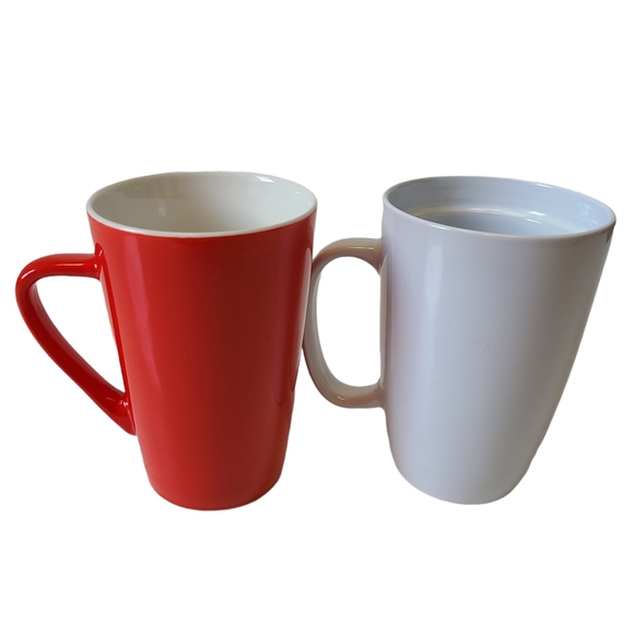 Starbucks 12 ounce mugs coffee cups set of 2 - Picture 2 of 6